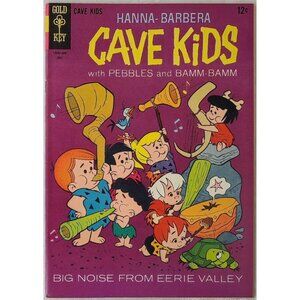Cave Kids 13 Gold Key Comics 1966 7.5 VF– Pebbles Bamm-Bamm